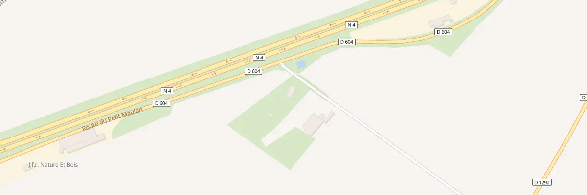 Plan du 7 Rte du petit Maulan à Nant-le-Petit