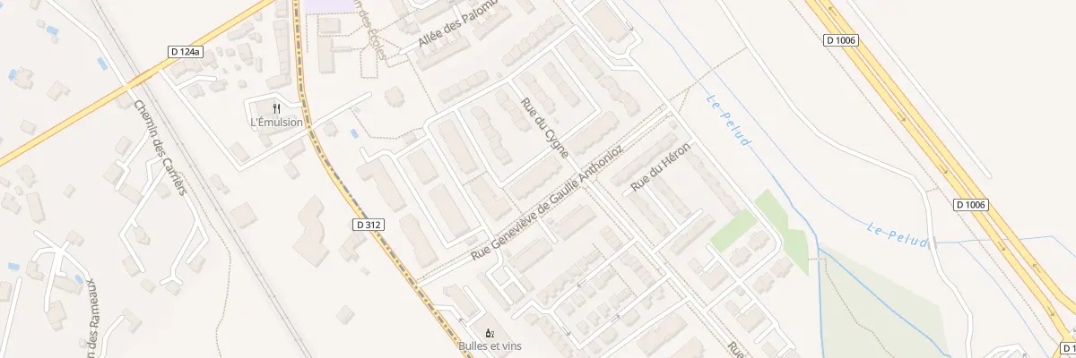 Plan du 31 Rue Genevi de Gaulle Anthonioz à Bourgoin-Jallieu