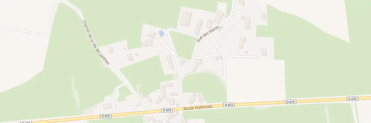 Plan du 3 Rue des Mares à Pourlans