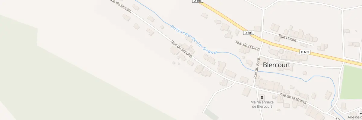Plan du 9 Rue du Moulin à Nixéville-Blercourt
