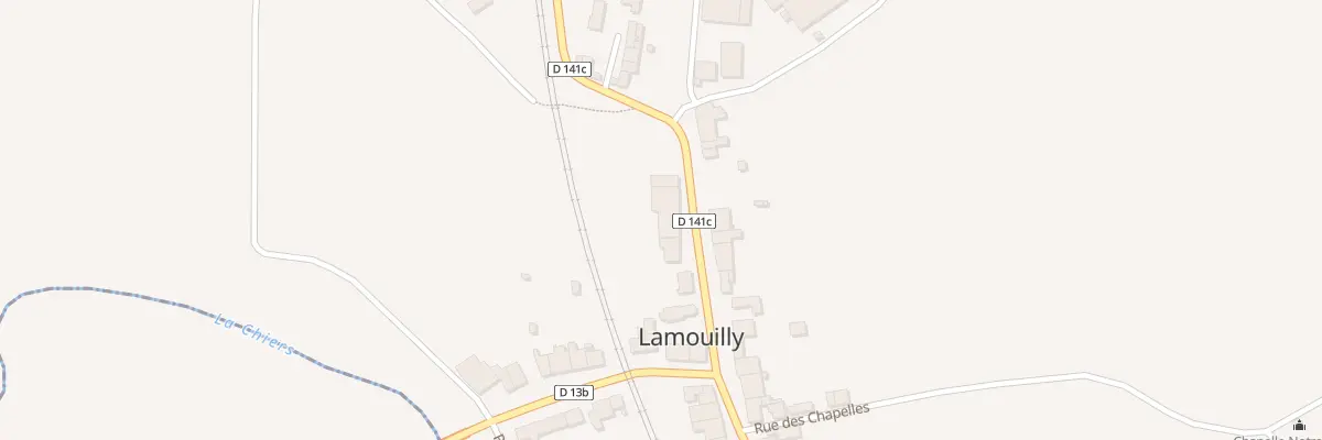 Plan du 4 Rue de la Crouée à Lamouilly