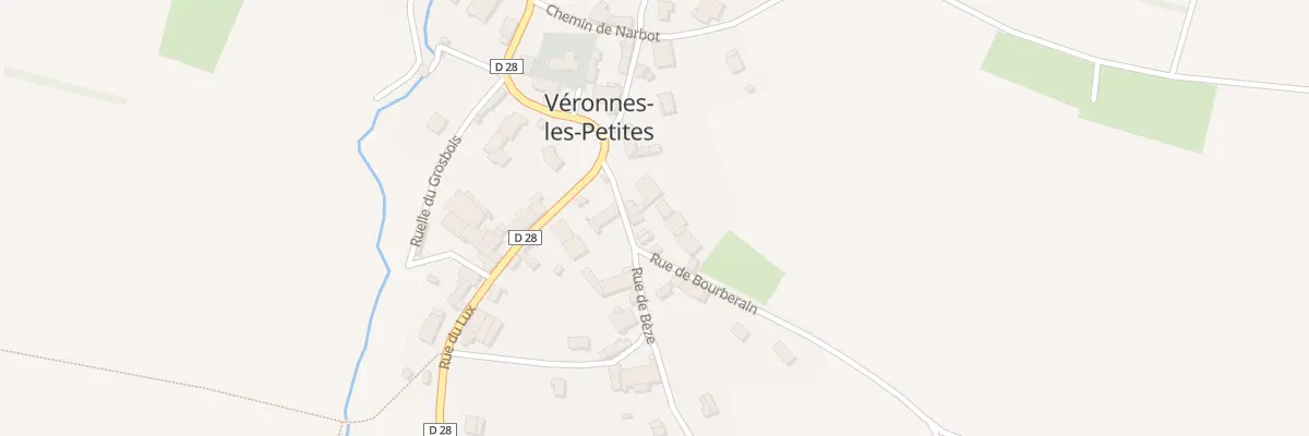 Plan du 5 Rue de Bèze à Véronnes