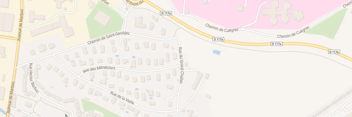 Plan du 35 Rue des Ménétriers à Bourg-en-Bresse