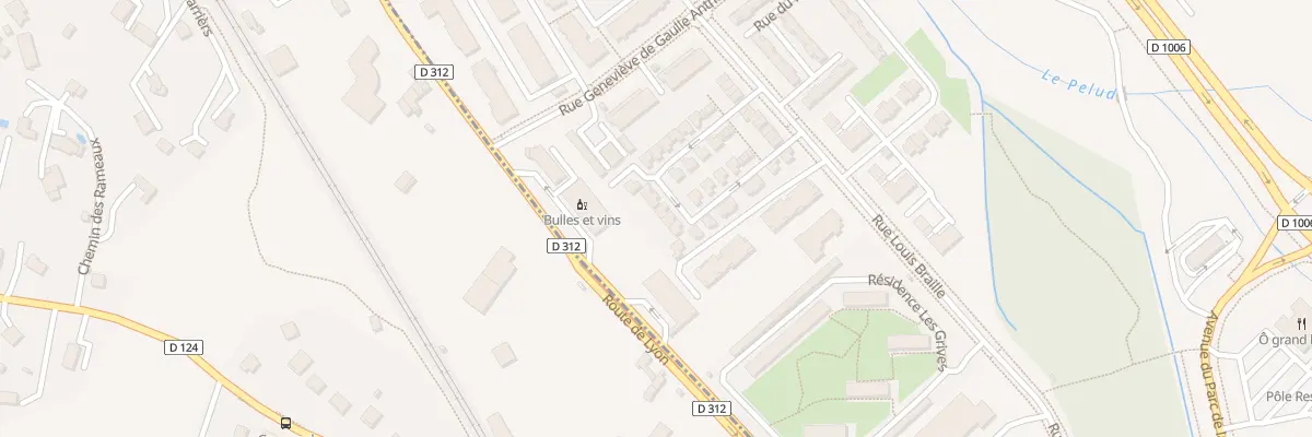 Plan du 37 Rue Louis Braille à Bourgoin-Jallieu