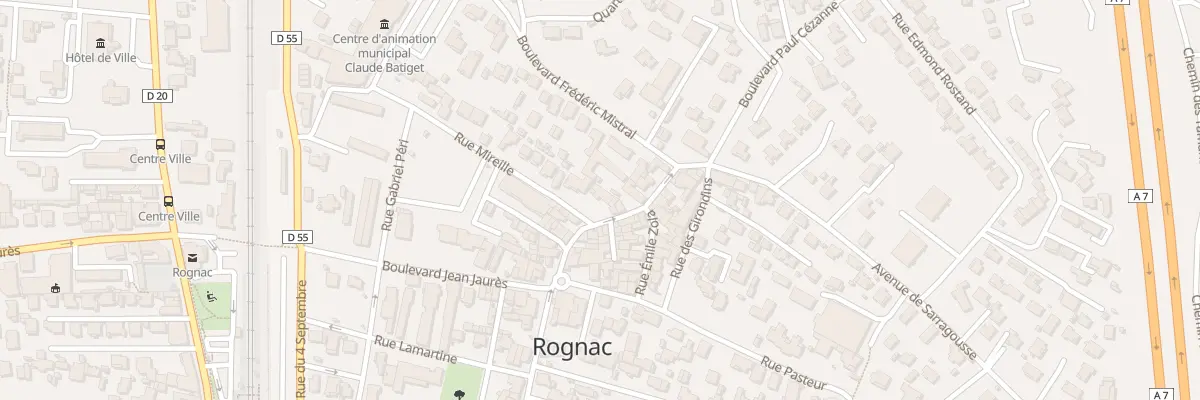 Plan du 27 Rue Mireille à Rognac