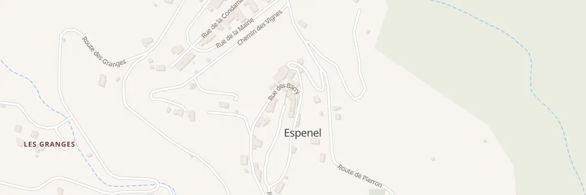 Plan du 25 Calade du Temple à Espenel