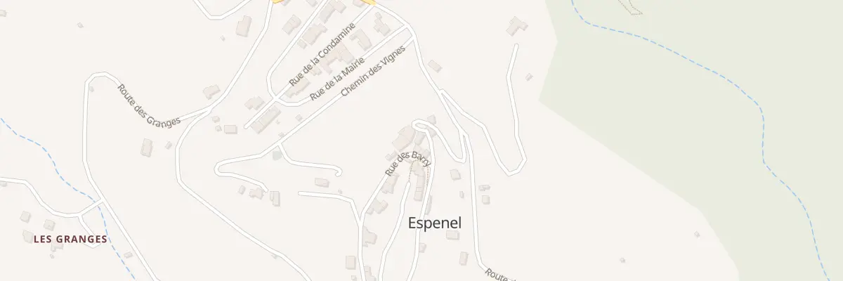 Plan du 1350 Rte d’Espenel à Espenel