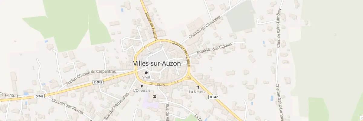 Plan du 3 Imp du 8 Mai à Villes-sur-Auzon