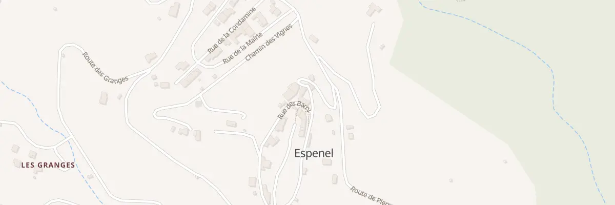Plan du 14 Rue des Barry à Espenel