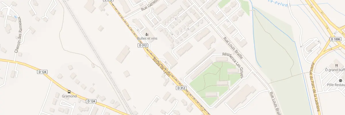 Plan du 33C Rue Louis Braille à Bourgoin-Jallieu