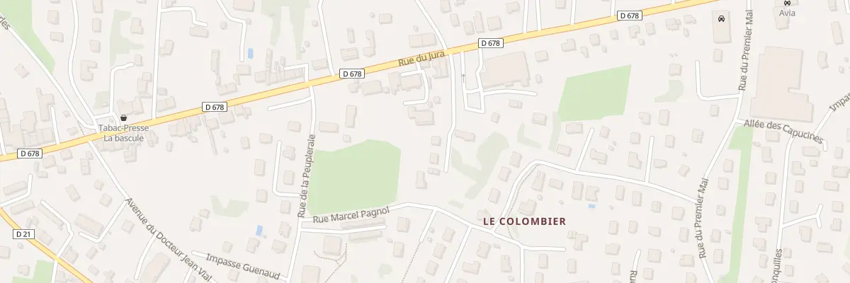 Plan du 84A Imp de la Croix Blanche à Louhans-Châteaurenaud