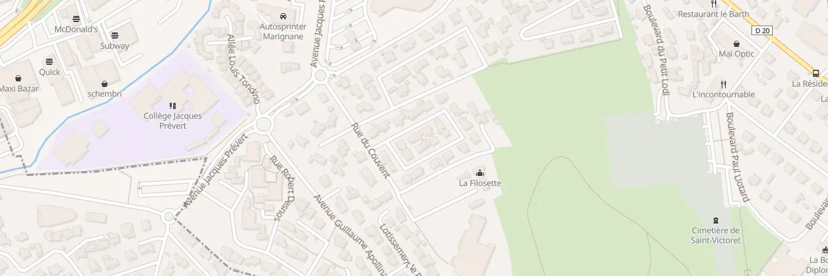 Plan du 18 Lot Saint-jean à Saint-Victoret