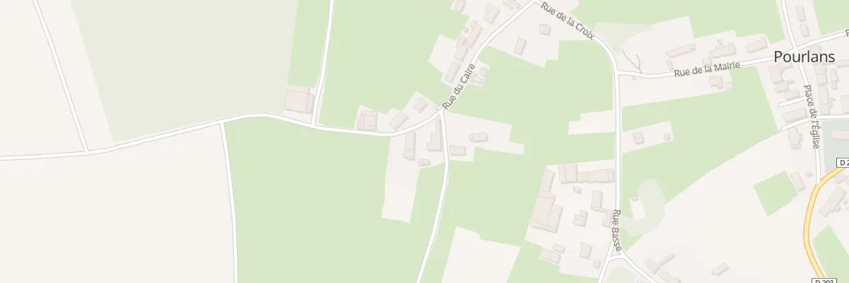 Plan du 14 Rue du Caire à Pourlans
