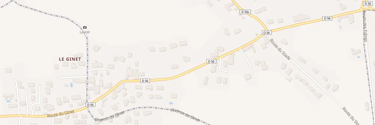 Plan du 514 Rte de Chatonnay à Sainte-Anne-sur-Gervonde