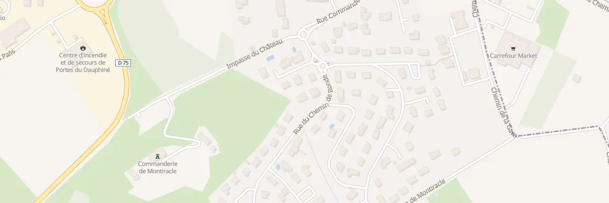 Plan du 6 Rue du Chemin de Ronde à Villemoirieu