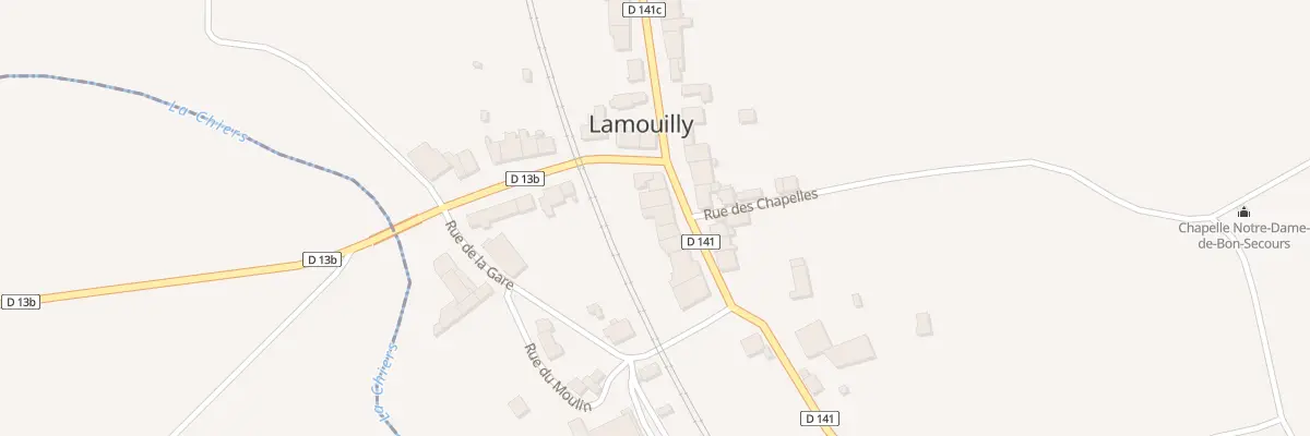 Plan du 10B Rue de la Crouée à Lamouilly