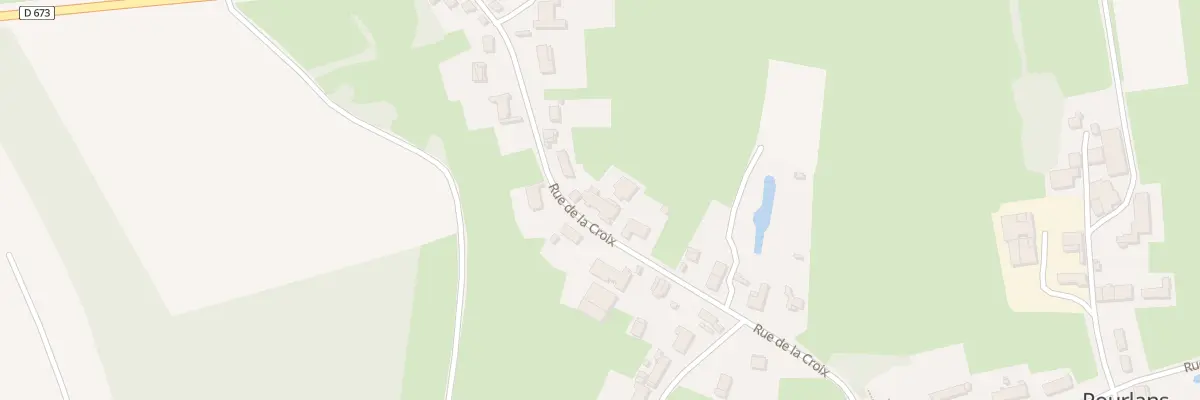 Plan du 10 Rue de la Croix à Pourlans