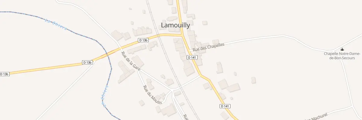Plan du 14 Rue de la Crouée à Lamouilly