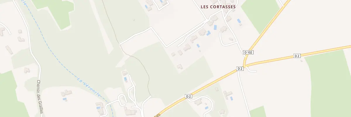 Plan du 5105F Les Cortasses à Gordes