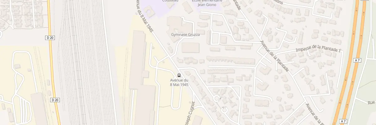 Plan du 25 Rue des Mesanges à Rognac