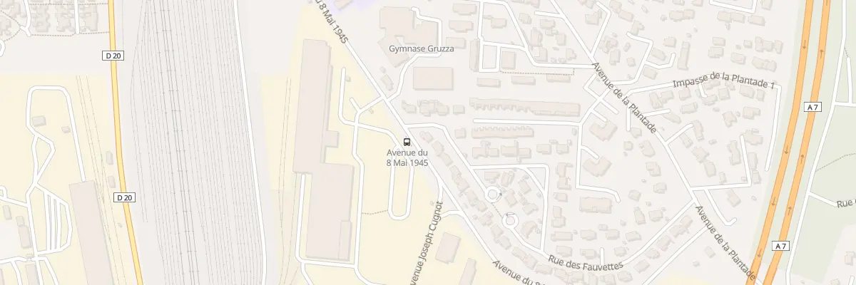 Plan du 23 Rue des Mesanges à Rognac