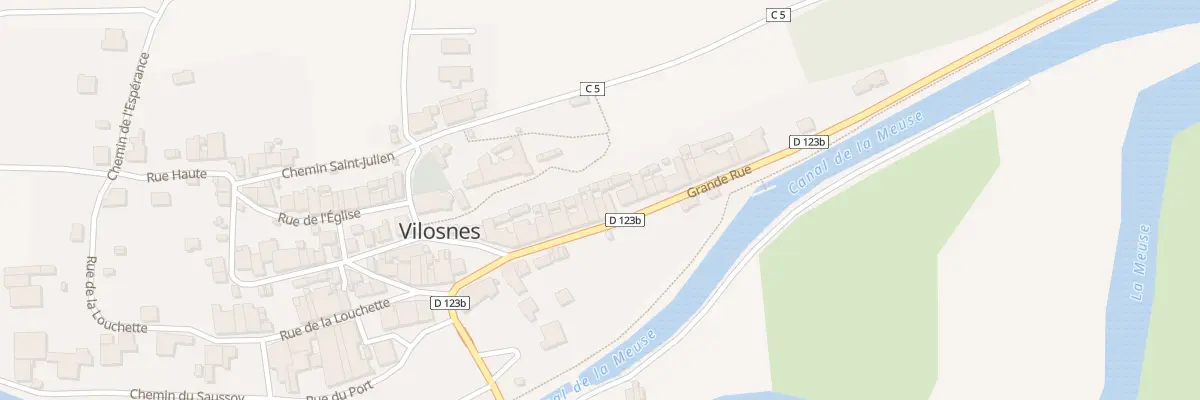 Plan du 11 Gr La Grande Rue Vilosnes à Vilosnes-Haraumont