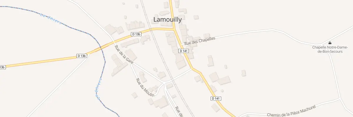Plan du 14B Rue de la Crouée à Lamouilly