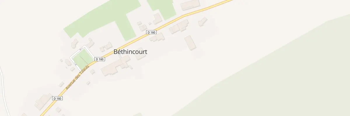 Plan du 5 Av des Tilleuls à Béthincourt