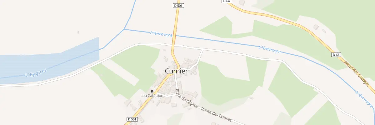 Plan du 1 Rue les Prés du Clos à Curnier