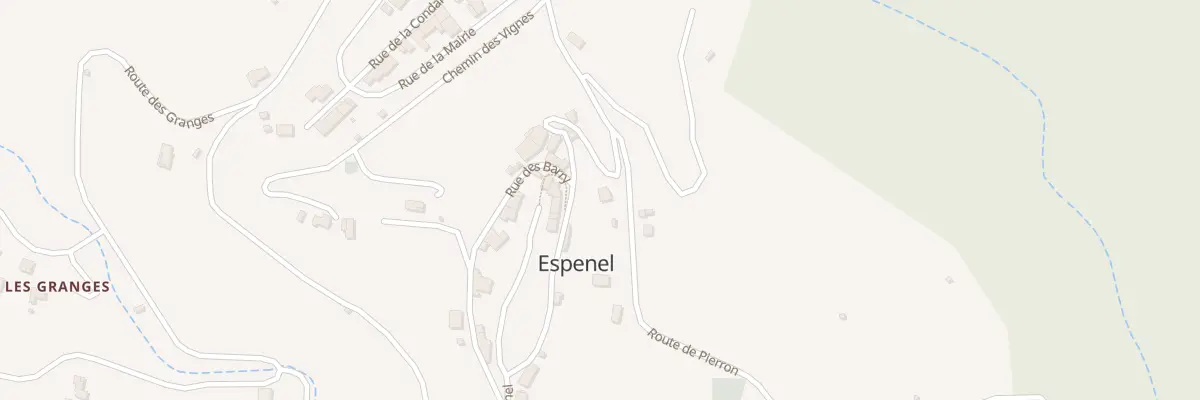 Plan du 5011 Pierron à Espenel