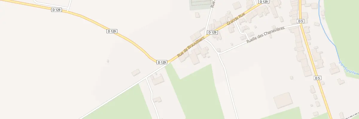 Plan du 13 Rue de Brauvilliers à Dammarie-sur-Saulx