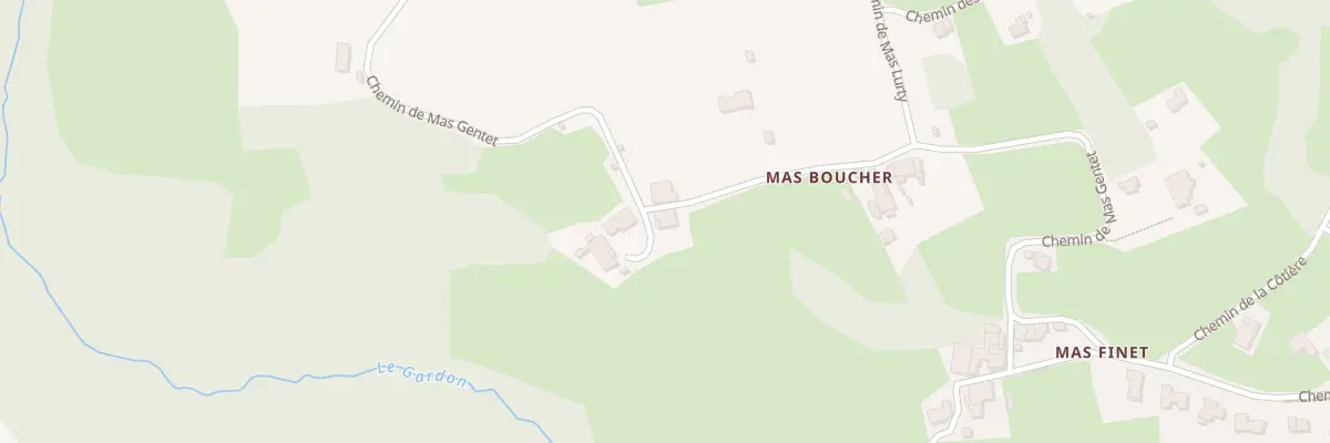 Plan du 5649 Che de Mas Gentet à Villieu-Loyes-Mollon