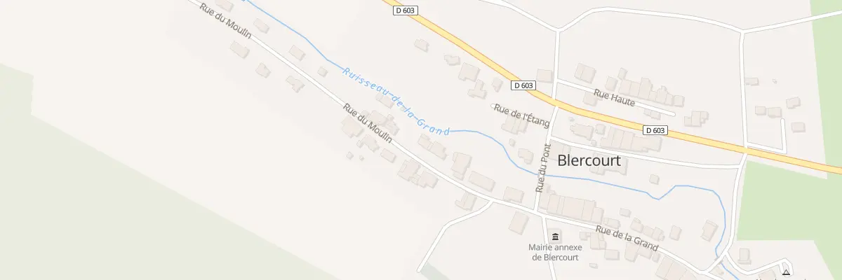 Plan du 10 Rue du Moulin à Nixéville-Blercourt