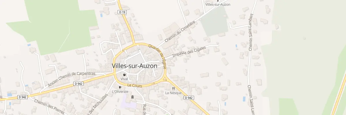 Plan du 10 Imp des Cigales à Villes-sur-Auzon