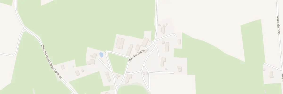 Plan du 7 Rue des Mares à Pourlans
