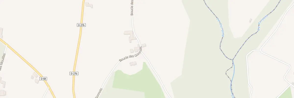Plan du 340 Boucle des Gonnots à Saint-Bonnet-de-Chavagne