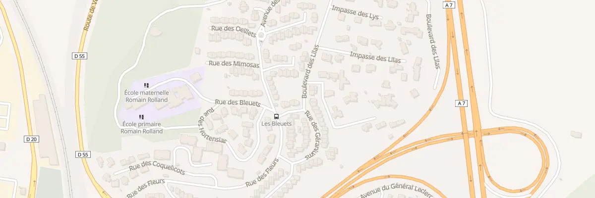 Plan du 291 Rue des Geraniums à Rognac
