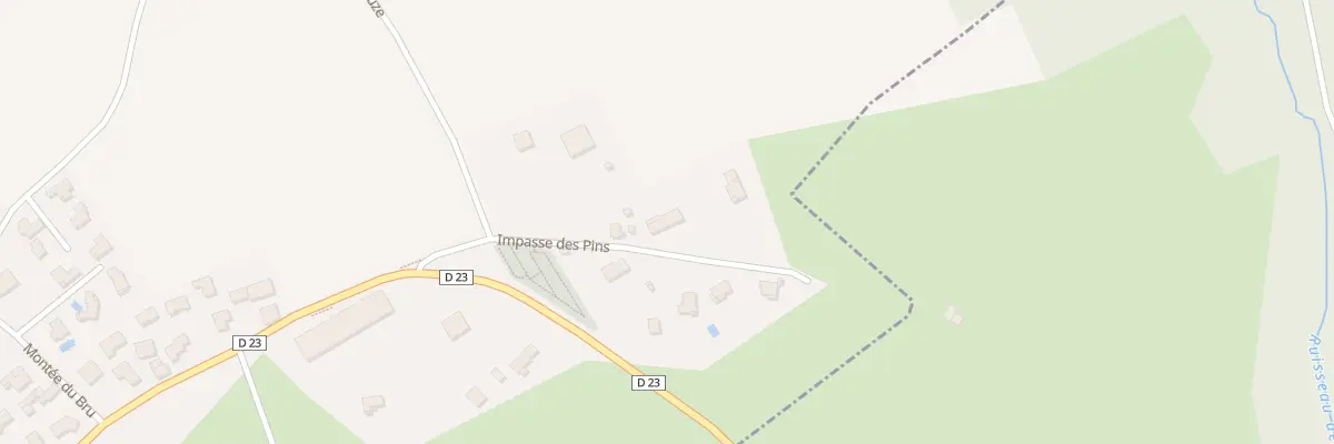Plan du 115 Imp des Pins à Crachier