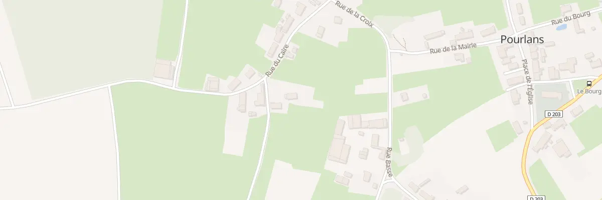Plan du 1 Rue du Caire à Pourlans