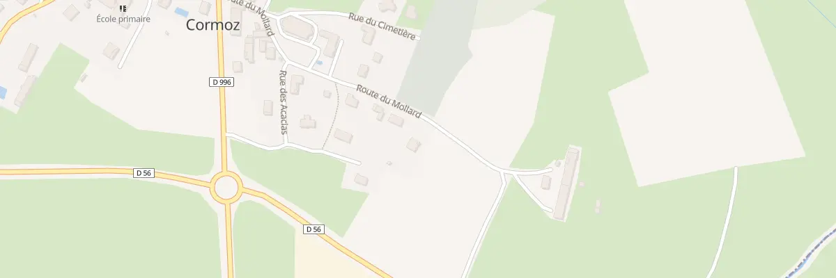 Plan du 5236 Le Molard à Cormoz
