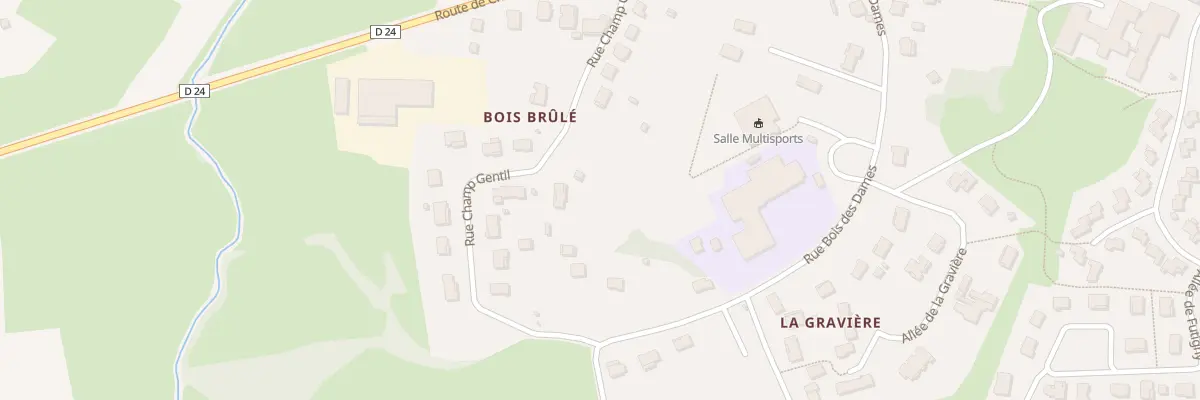 Plan du 17 Rue du Champ Gentil à Saint-Germain-du-Bois