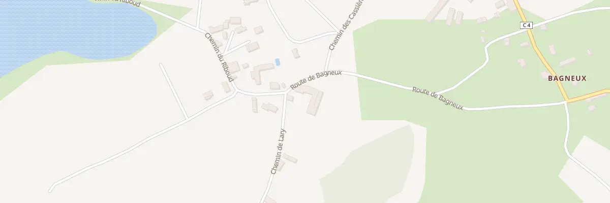 Plan du 1635 Rte de Bagneux à Culin