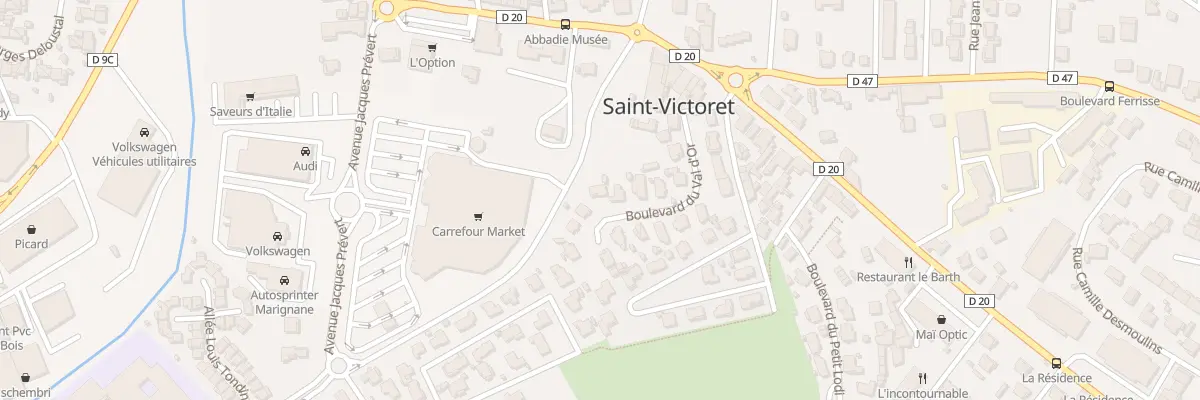 Plan du 194 Bd du Val d’Or à Saint-Victoret
