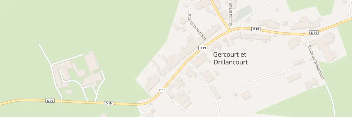 Plan du 14 Rue Maurice Genevoix à Gercourt-et-Drillancourt