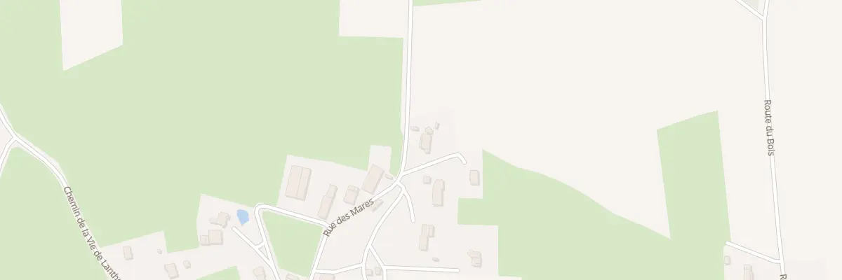 Plan du 10 Rue des Mares à Pourlans