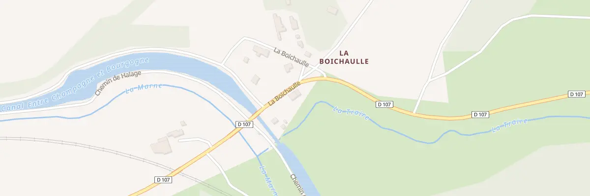 Plan du 2 La Boichaulle à Poulangy