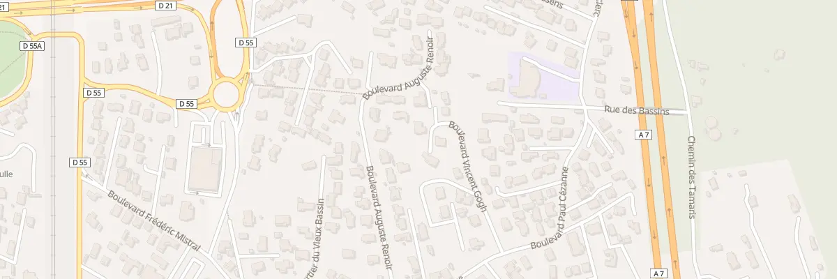 Plan du 267 Bd Van Gogh à Rognac