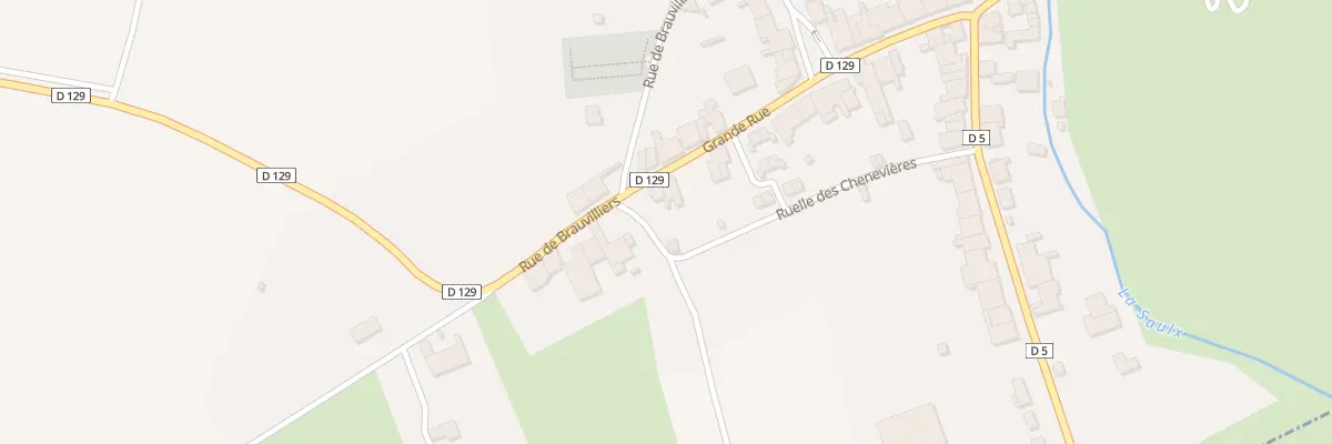 Plan du 29 Gr Grande Rue à Dammarie-sur-Saulx