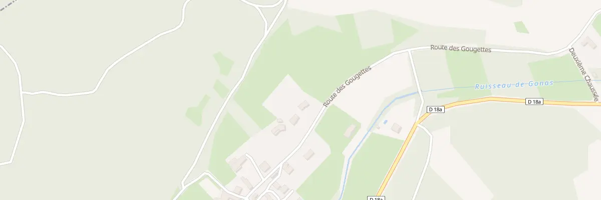Plan du 145 Rte des Gougettes à Veyssilieu
