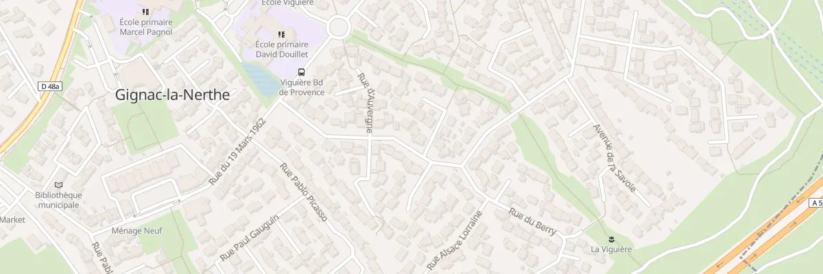 Plan du 54 Bd de la Provence à Gignac-la-Nerthe